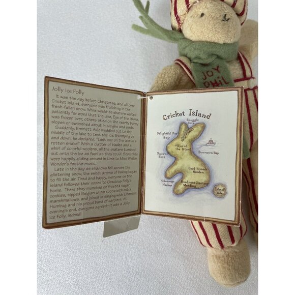 Hallmark Bunnies By the Bay Jolly Ice Folly Joy Phil Christmas Plush Doll 9" - Picture 5 of 7